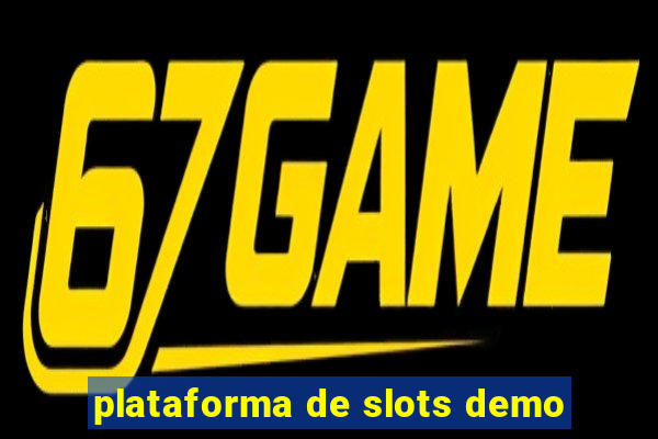 plataforma de slots demo