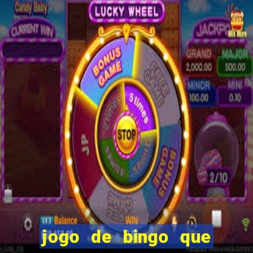 jogo de bingo que ganha dinheiro no pix