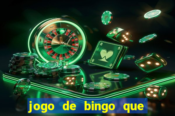 jogo de bingo que ganha dinheiro no pix