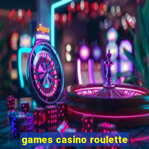 games casino roulette