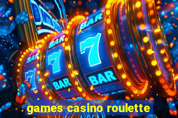 games casino roulette