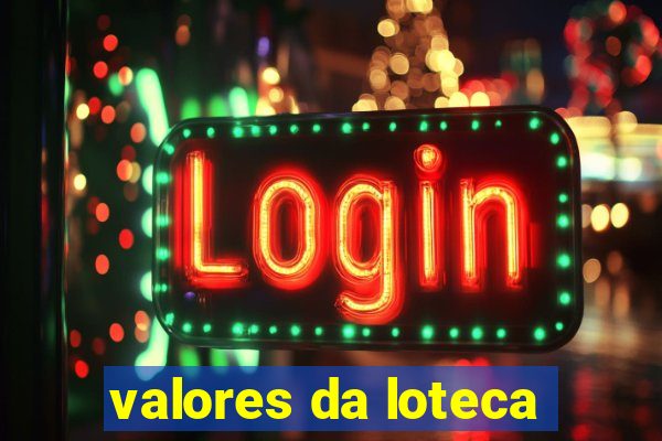 valores da loteca