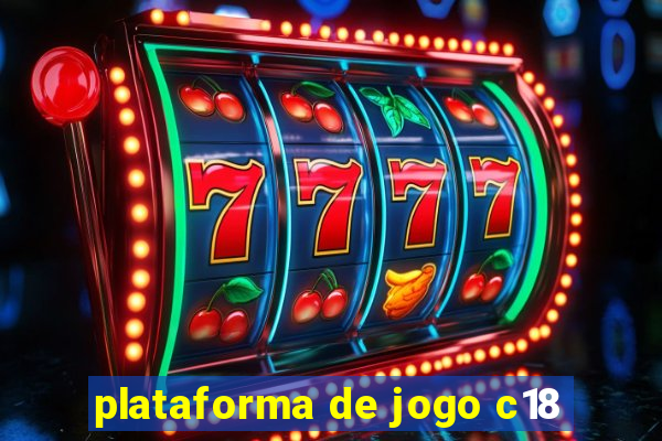 plataforma de jogo c18