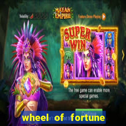 wheel of fortune casino slot