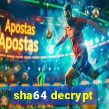 sha64 decrypt