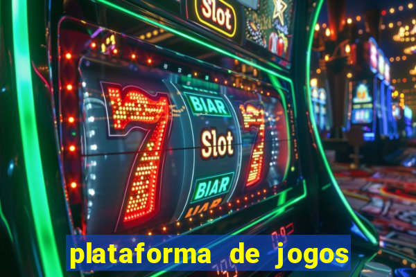 plataforma de jogos nova pagando