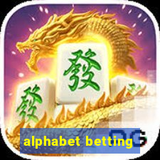 alphabet betting