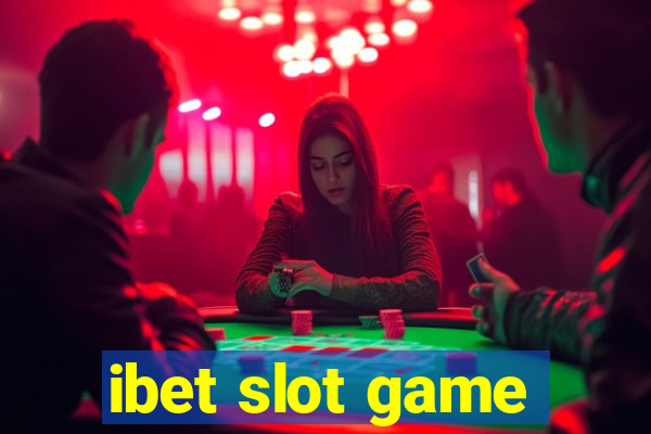 ibet slot game