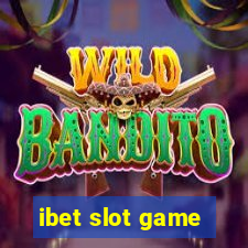 ibet slot game