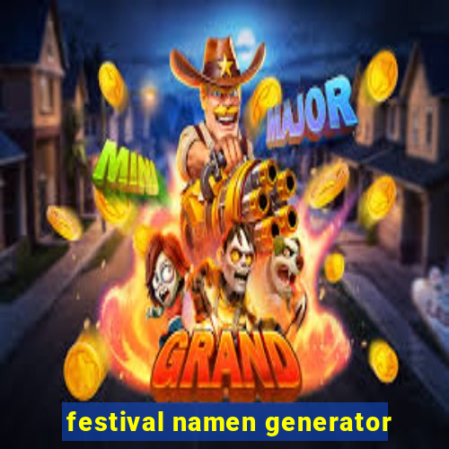 festival namen generator