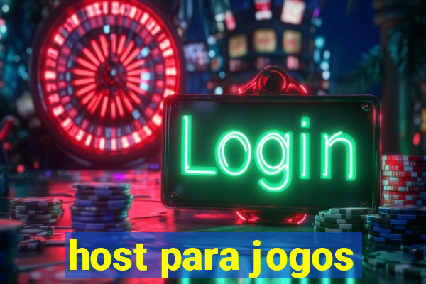 host para jogos