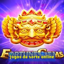 jogos da sorte online