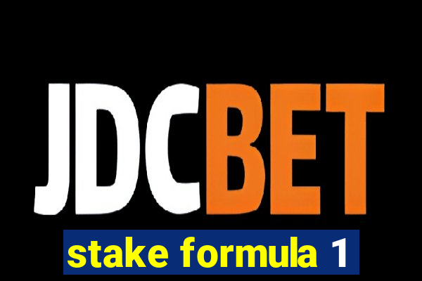 stake formula 1