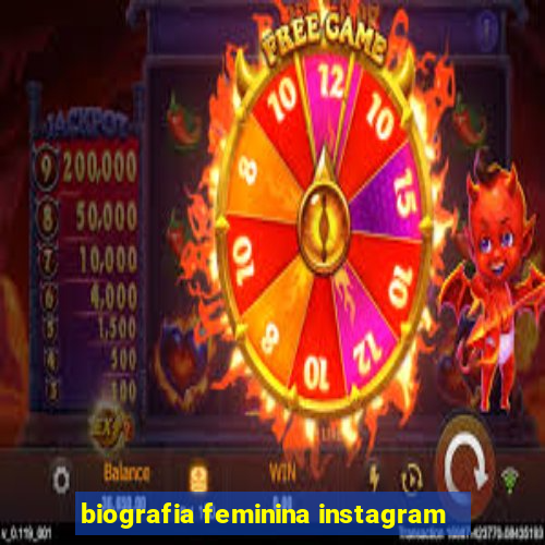 biografia feminina instagram