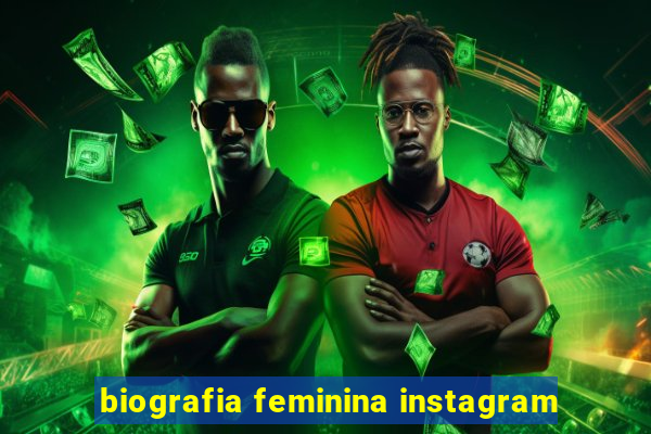 biografia feminina instagram