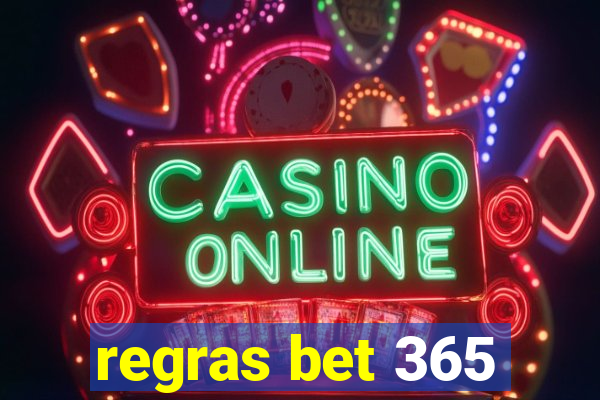 regras bet 365