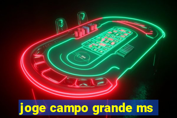 joge campo grande ms