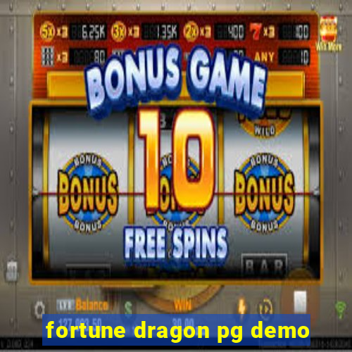 fortune dragon pg demo