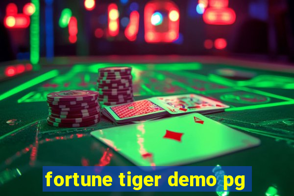 fortune tiger demo pg