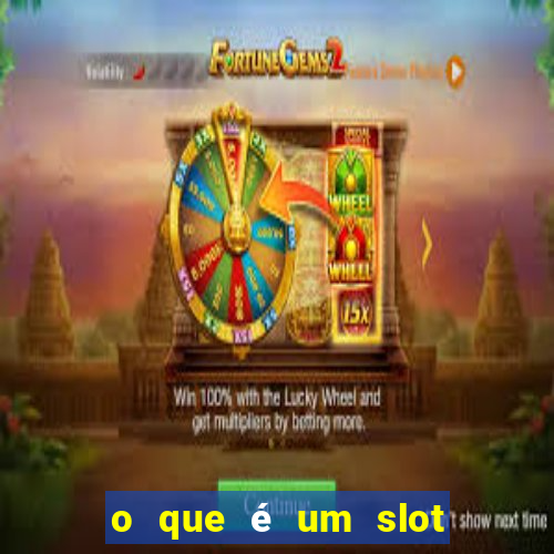 o que é um slot de expans?o