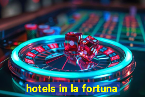 hotels in la fortuna