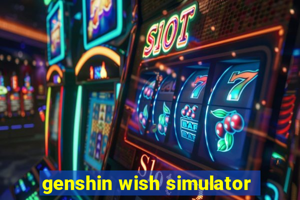 genshin wish simulator