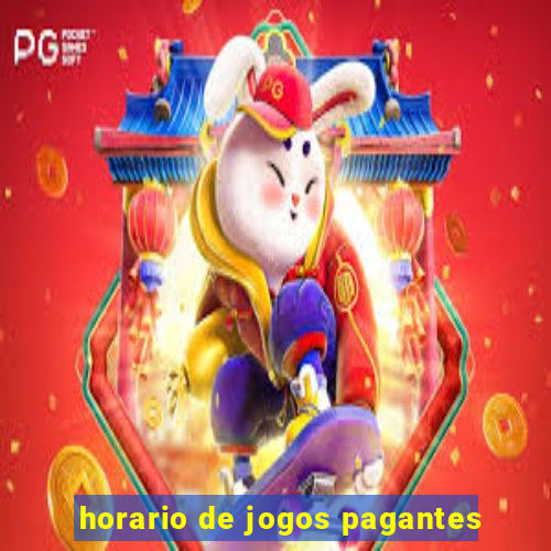 horario de jogos pagantes