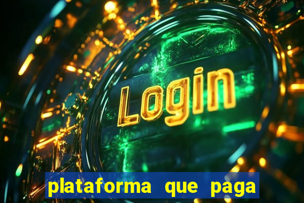 plataforma que paga no cadastro slots