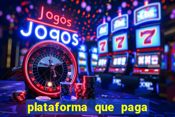 plataforma que paga no cadastro slots