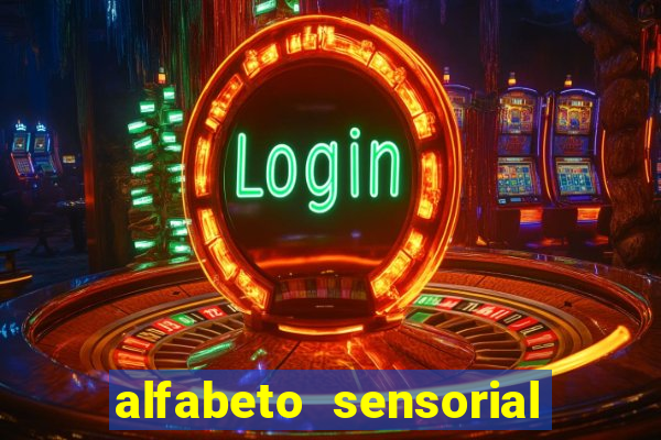 alfabeto sensorial para imprimir