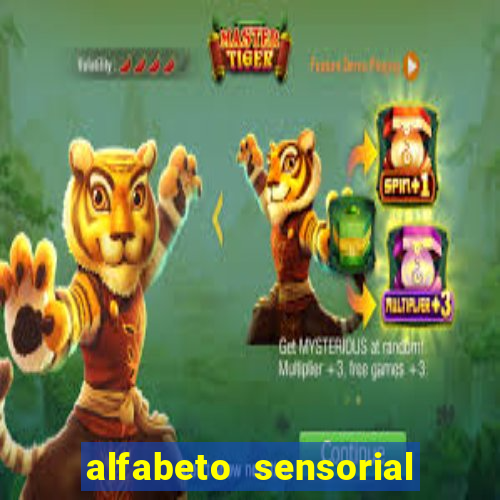 alfabeto sensorial para imprimir