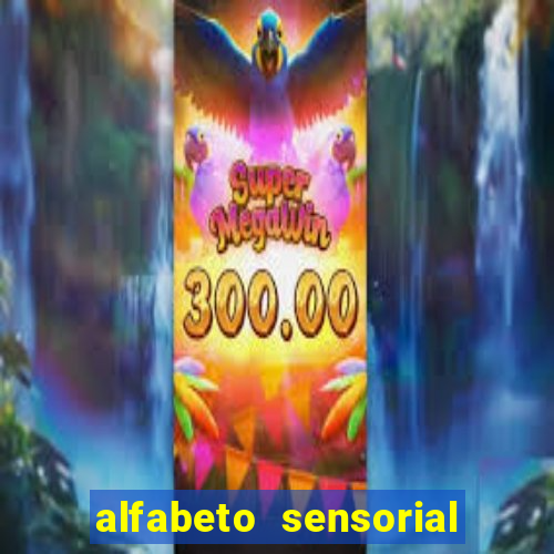 alfabeto sensorial para imprimir