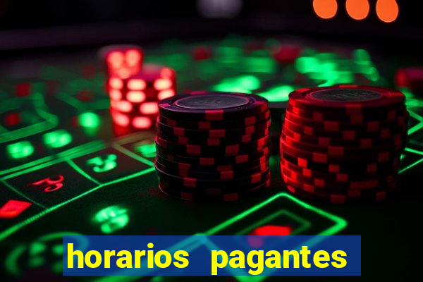 horarios pagantes fortune tiger bet7k