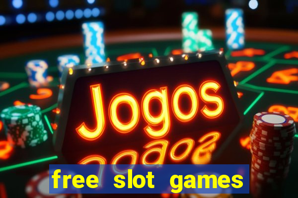 free slot games real money