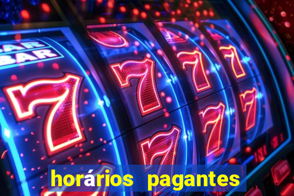 horários pagantes pg soft