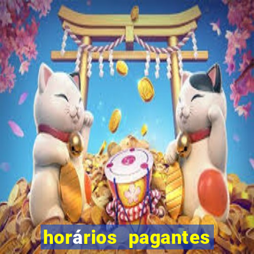 horários pagantes pg soft