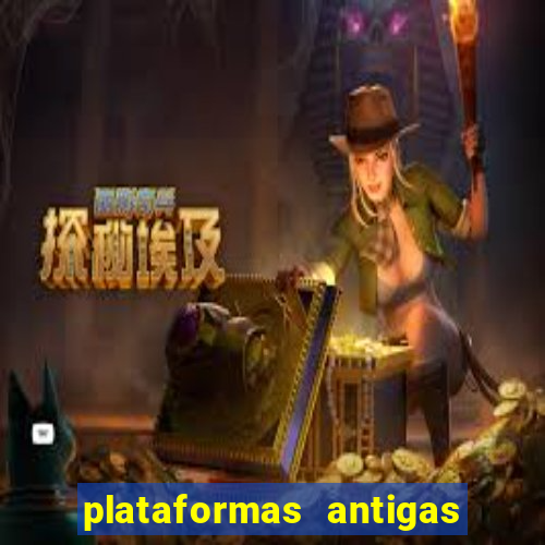 plataformas antigas de jogos