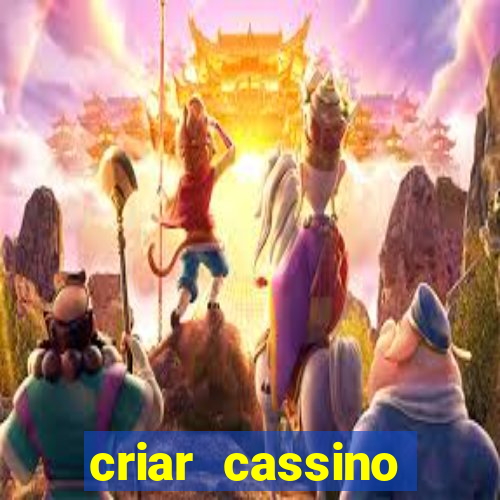 criar cassino online grátis