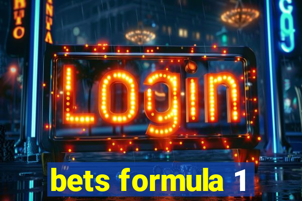 bets formula 1