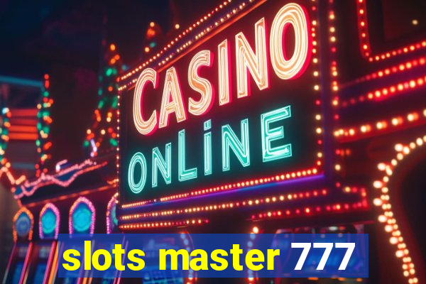 slots master 777