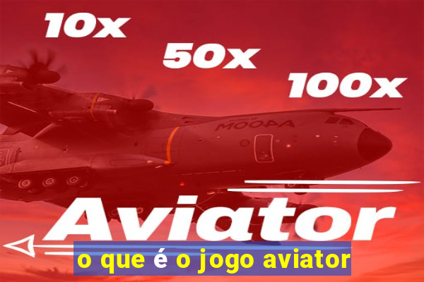 o que é o jogo aviator