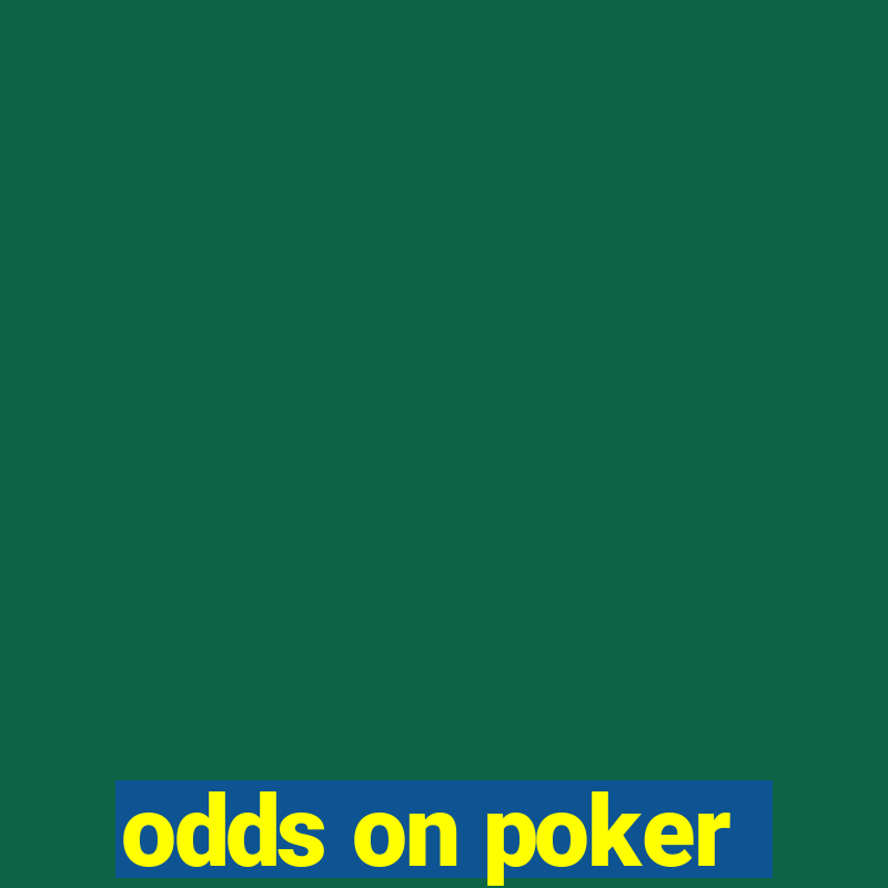 odds on poker