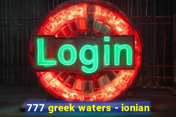 777 greek waters - ionian