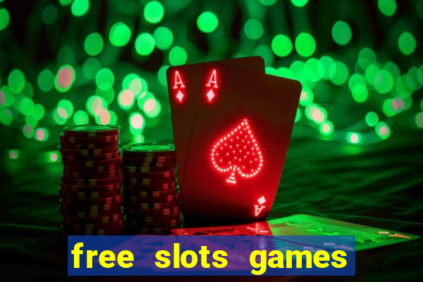 free slots games real money