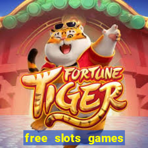 free slots games real money