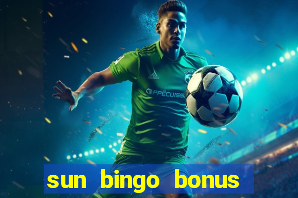 sun bingo bonus terms and conditions