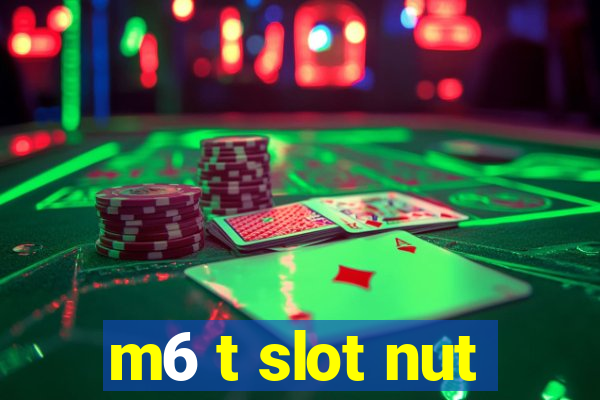 m6 t slot nut