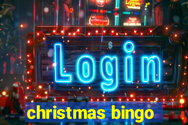 christmas bingo