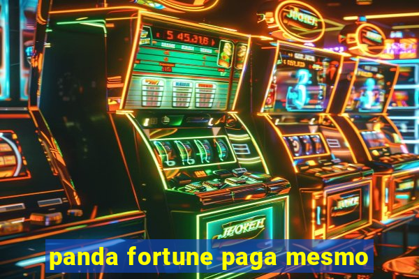 panda fortune paga mesmo