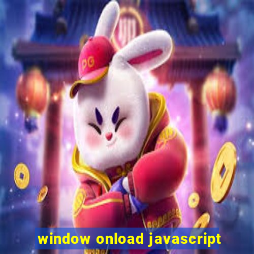 window onload javascript